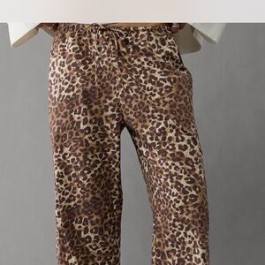 Leopard Print Women's Pants